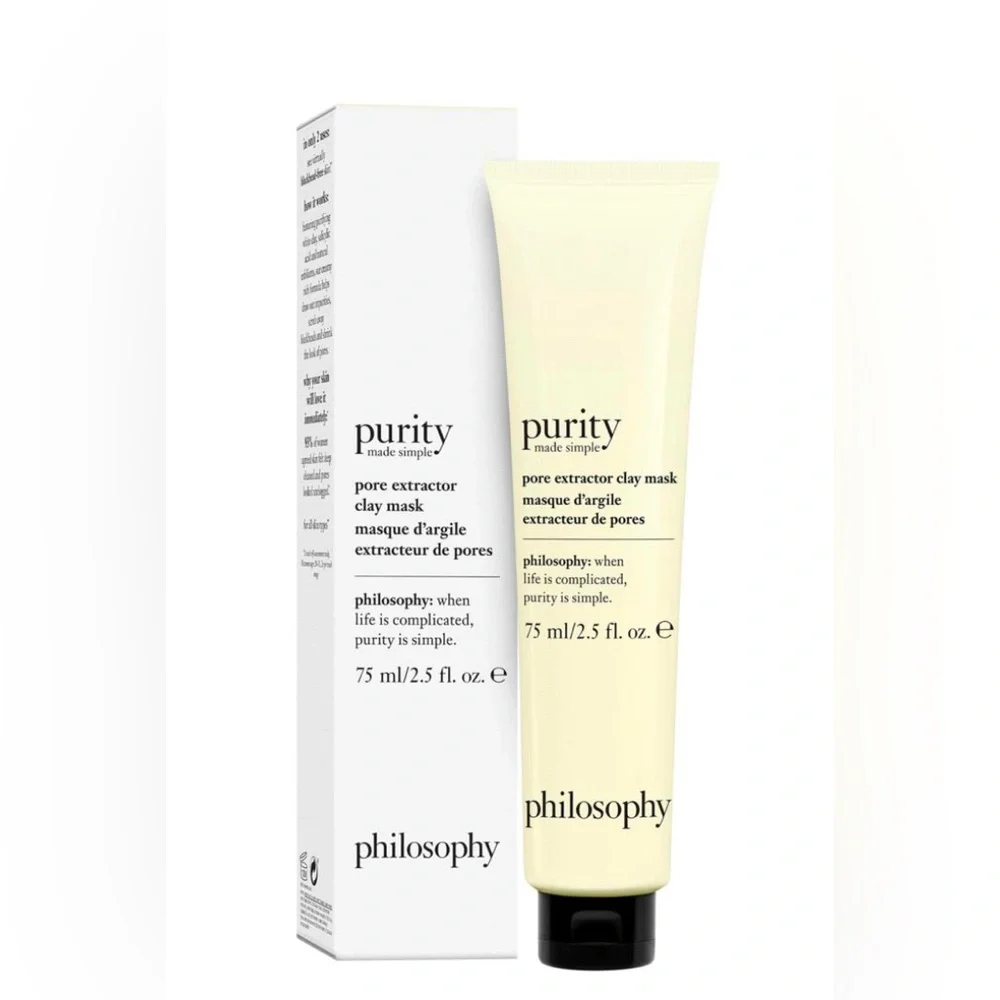 philosophy purity made simple pore extractor clay mask 2.5 oz - Picture 6 of 6